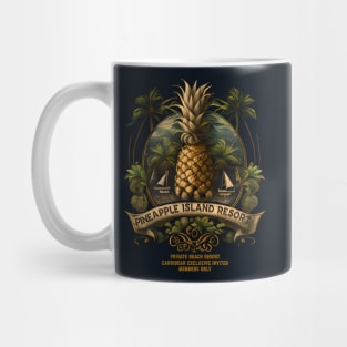 Pineapple Vacation Shirt Mug